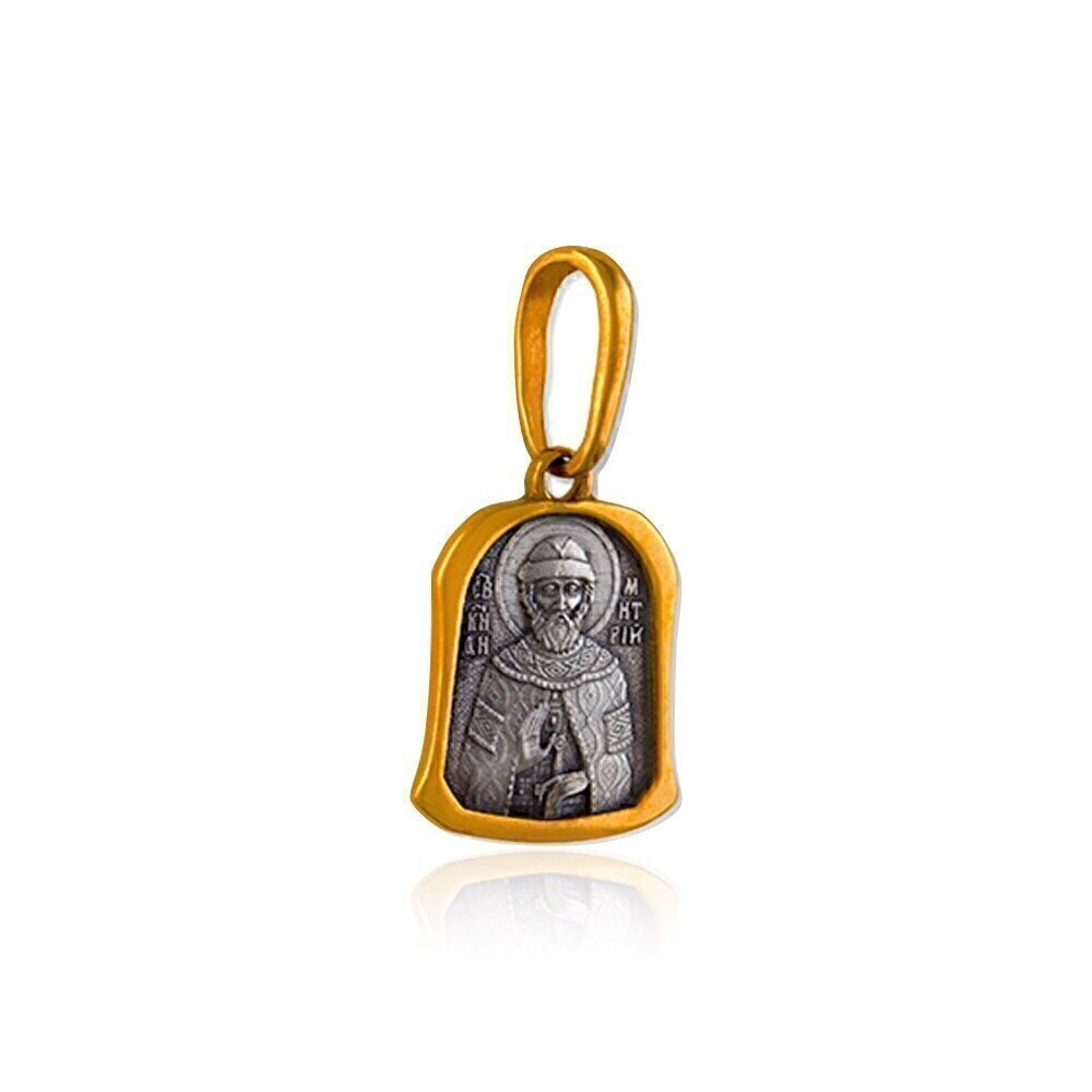 Купить Образ из серебра "Святой Князь Дмитрий" (3590)